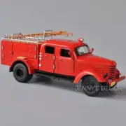 1:32 Scale Diecast Vehicle Model Toy China FAW Jiefang Fire Engine Ladder Truck