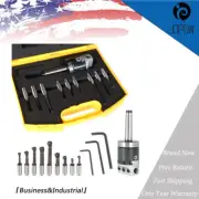 Shank Boring Bar Sets Boring Head 2"(7/8-20) With MT2 Shank 3/8-16 1/2" 9PCS