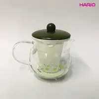 在飛比找PChome24h購物優惠-HARIO 蛋型綠色茶壺360ml / CHN-36