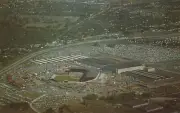 Louisville Cardinals Stadium & Freedom Hall Arena Postcard ABA Kentucky Colonels