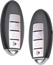 OCESTORE 2 PCS KR55WK48903 Car Key Fob Keyless Control Entry Remote 4 Button Vehicles Replacement Compatible with FX35 QX70 Q60 G37 FX50