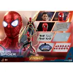 咩咩Q~~全新 HOT TOYS 1/6 MMS482 復仇者聯盟 無限之戰 鋼鐵蜘蛛人 IRON SPIDER