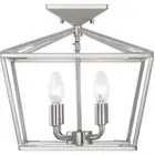 Savoy House Lighting 6-328-4-SN Townsend Semi-Flush Mount Satin Nickel