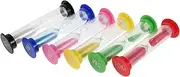 Totority 12pcs Set Colorful Timer Set Durable Sand Clocks for Cooking Teeth Brushing Educational Activities and Games Present for Learn Management
