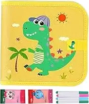 Portable Erasable Graffiti Drawing Book Set,Erasable Doodle Book,Drawing Toy for boy Girls Age 4+Year Old