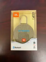 JBL CLIP 3 Integrate Carabiner Waterproof Wireless Bluetooth Speaker DESERT SAND