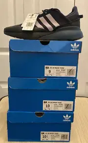 Adidas ZX 2K Boost Pure Men's Retro Running Trainers Shoes SZ-9 New With Box.