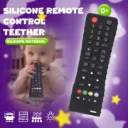 NEW Silicone Baby Toys TV Remote Control Shape Teether Toy BPA Free Silicone