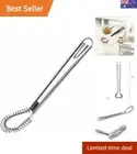 Best Utensils Stainless Steel Mini Egg Whisk Beater Handheld Milk Frother Foa...