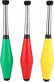 3-Piece Lightweight Juggling Sticks Set - Kids Training Toy for Hand-Eye Coordination and Fun Acrobatics