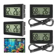 Small Digital Temperature and Humidity Monitor, Fahrenheit Hygrometer with LCD