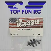 Team Associated 6473 Black Shock Bushings RC10 RC10T Mounts Buggy