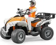 Bruder World Quad with Driver 1:16 Scale 63000