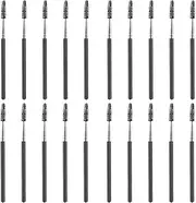 20 PCS Eyelash Brush Portable Eyebrow Brushes Reusable Eyelash Spoolies Black Eyelash Comb for Eyelash Extension and Eyebrow Makeup Tool