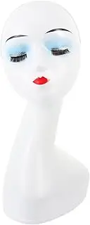 WRITWAA Mannequin Wig Holder Stand for Hairpieces Head Model for Wigs Hats Accessories Display for Salon Home Use Comfortable Stable Design