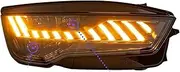 Car Accessories Head Lamp Compatible For Audi A7 Headlights 2011-2017 RS7 Headlight Dynamic Singal Low Beam(For 12-15)