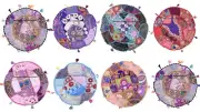 Indian Beads & Mirror Patchwork Embroidered Cotton Cushion Covers Sofa Decor 16"