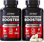 Testosterone Booster - Testosterone Supplement for Men - Workout Supplement for Muscle Growth, Libido, Stamina, Strength, Endurance - Male Enhancing Supplement Pills - Men's Test Booster - Tongkat Ali