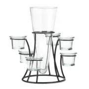 HOME LIGHTING DECOR CIRCULAR CANDLE STAND VASE CENTERPIECE