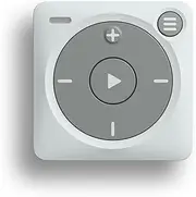 Mighty 3 Spotify and Amazon Music Player - Compatible with Bluetooth & Wired Headphones - 1,000+ Song Storage - No Phone Needed (Gray)