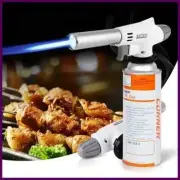 Outdoor Camping Gas Burner Gas Torch Flame Gun Welding Torch Cooking Flame.
