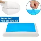 Cooling Gel Memory Foam Contour Pillow for Firm Neck and Back Support Hot M O3P6