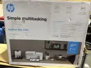 NIB! HP Deskjet Plus 4152 All-in-One Printer - White WIRELESS
