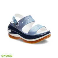 在飛比找momo購物網優惠-【Crocs】中性鞋 Mega Crush牛仔經典光輪涼鞋(