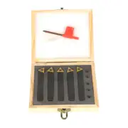5 Pack 1/2" Carbide Indexable Turning Tool Lathe Tool Bit With Carbide Inserts