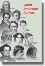 Great American Authors - Language Arts Reading - POSTER