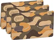 glens Unisex Armless Reading Glasses - 3 Reading Glasses available in +1.5, 2.0, 2.5 & +3.0 Pack - Emergency Pocket Glasses