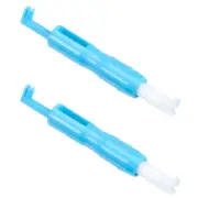 2 Pcs Automatic Needle Threader Sewing Threaders Tool for Hand Machine