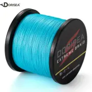 Dorisea Pro 100M 300M 500M 1000M Blue Top PE Dyneema Braided Line Fishing Line