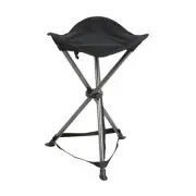 Compact Folding Tripod Stool, Portable Tripod Chair 3 Legs for Camping