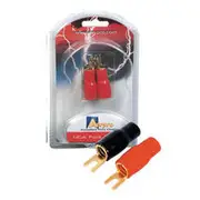 Aerpro 4 Gauge Fork Terminal 2 Red To 2 Black - AP701