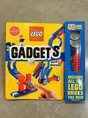 New LEGO Gadgets 100% Klutz Certified Book (Build 11 Machines w/ 58 Lego Pieces)