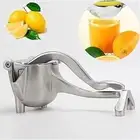 Stainless Steel Manual Juicer Alloy Fruit Hand Squeezer Heavy Duty Lemon Orange