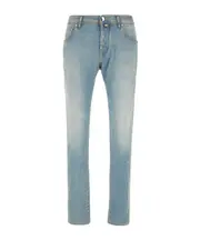 washed effect jeans 34 light blue