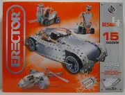 ERECTOR DESIGN 4 15 MODELS 424 PARTS PARTS 2008 MECCNAO MIP