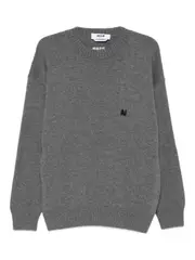 [Msgm] Msgm-Pullover A Girocollo-Uomo S