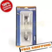 Camco 41320 Rectangular Incandescent Double Bulbs Overhead Light with Switch