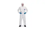 DUpont Mens Xpert TYVEK CAT3 Type 5B/6B Disposable Overalls TYIDO500 (White, M)