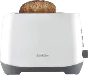 Sunbeam Rise Up 2 Slice Toaster White