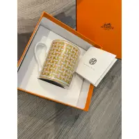 在飛比找蝦皮購物優惠-Hermes Mosaique au 24 gold mug
