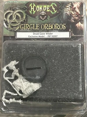 92007 WARMACHINE HORDES CIRCLE ORBOROS DRUID GONE WILDER EXCLUSIVE NIB