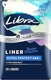 LIBRA PROSkin Extra Protect Liners, Pack of 30