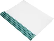 DOITOOL 10Pcs Report Covers for Plastic Multi Function Portfolio Folders with Sliding Bar Clamps for Organizing Documents