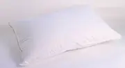 Duck Feather & Down King Pillow Set with Cotton Deluxe King Pillowcase & Belissimo King Pillow Protectors Twin Pack