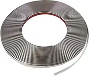 uxcell 12M x 10mm Chrome Silver Tone Trim Decoration Strip for Car Auto