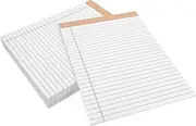 AUTSUPPL Legal Pad Notebook 10pcs 30 Pages Double-Sided Lined Paper for Teachers and Students